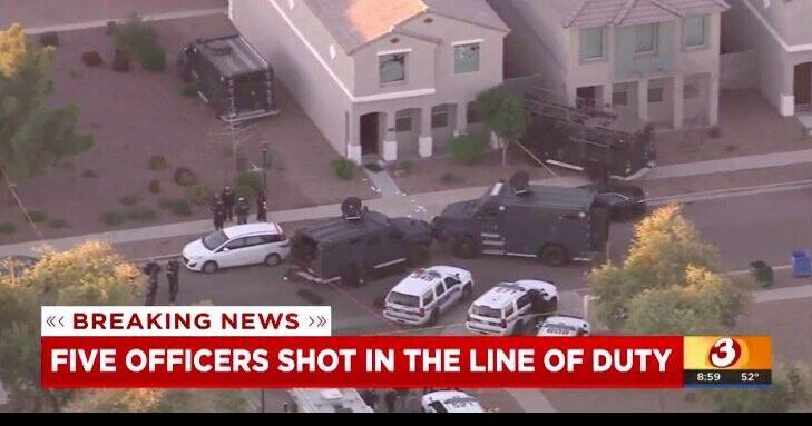 A Woman Was Killed And Nine Officers Injured In Phoenix Shooting And Barricade Situation Actionnewsnow Com
