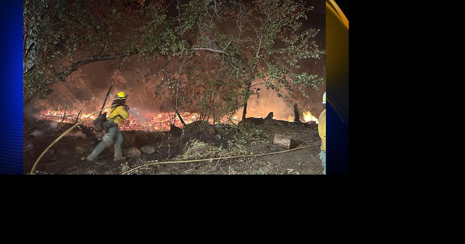 Fire crews from the Plumas National Forest contain Howells Fire near ...