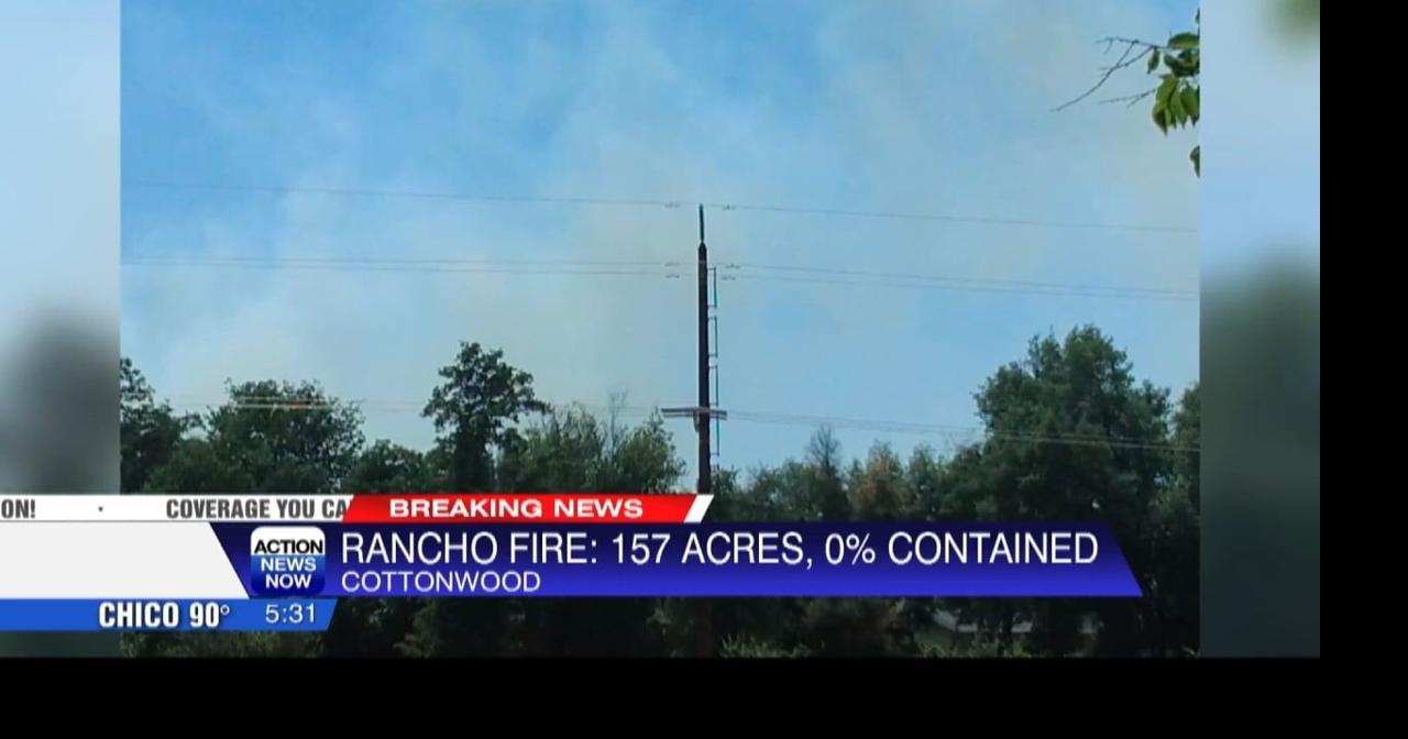 Rancho Fire: 157 acres burned, 20% containment | Video | actionnewsnow.com