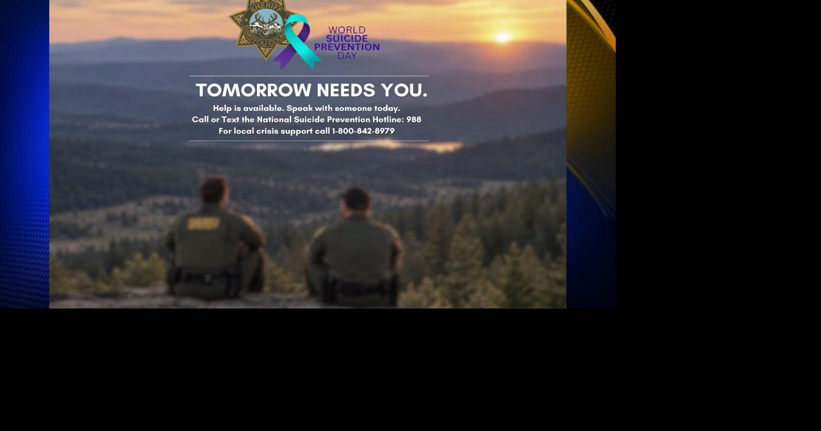 Siskiyou County Sheriff's Office raising awareness for National Suicide Prevention Month
