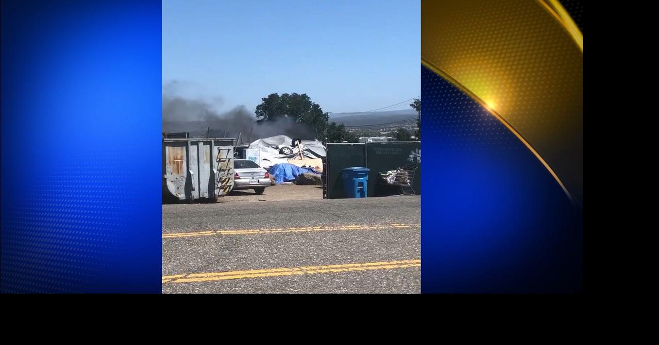 Fire crews extinguished a fire at an alternative homeless camp in Chico ...
