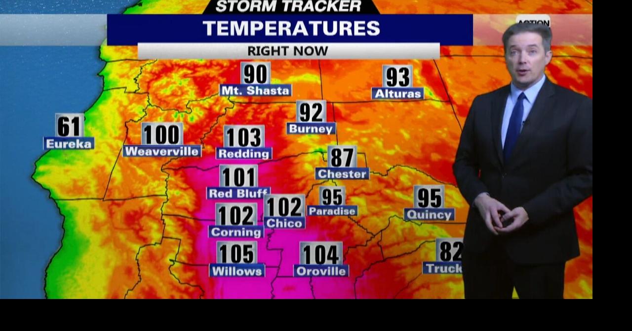 Storm Tracker Forecast - Continued Hot And Dry With Gusty Afternoon And ...