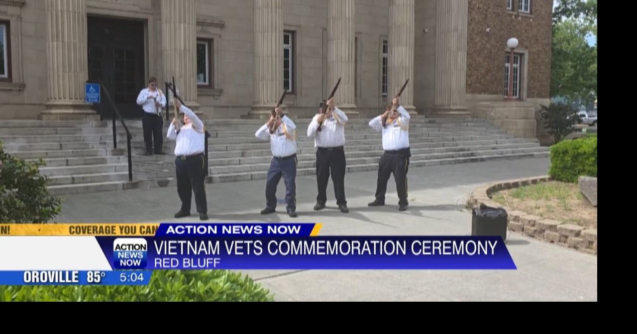 Vietnam veterans honored in Red Bluff