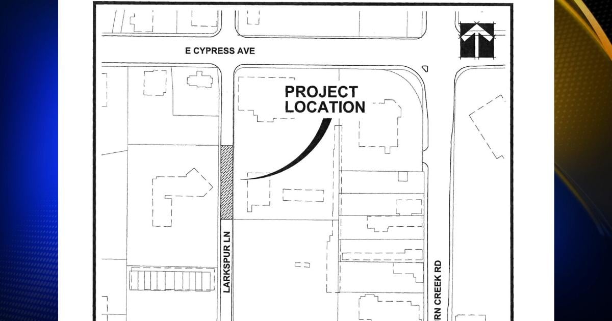 Larkspur Lane in Redding to undergo paving work between East Cypress Avenue and Maraglia Street