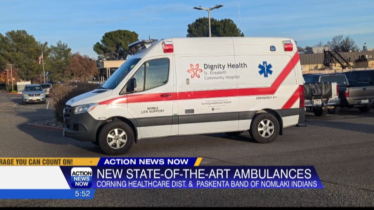 Two new ambulances will be serving South Tehama County