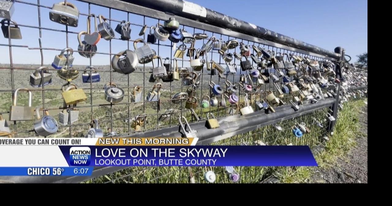 Love on the Skyway: Thousands of locks adorn Lookout Point in Butte ...