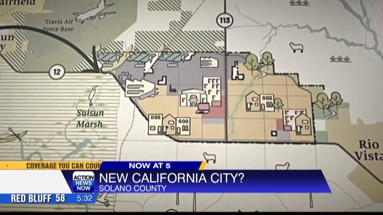 A new California city is in the works
