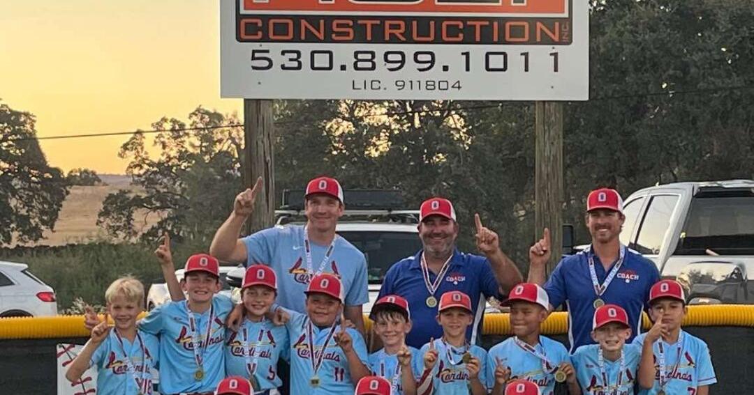 Orland Minors Cardinals capture 'West Side Chico Tournament' championship