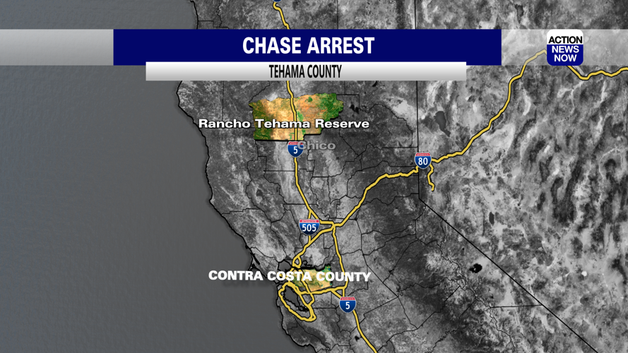 2 arrests made following highspeed chase in Tehama County News