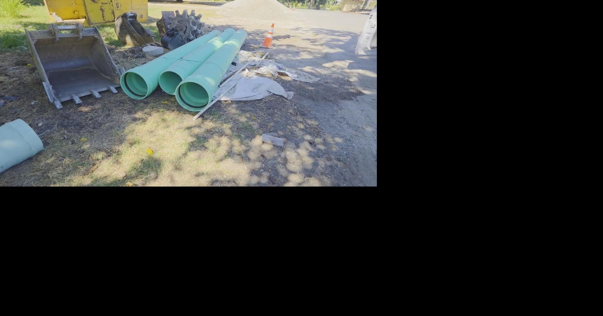 Construction zone at Red Bluff park brings safety warning for visitors