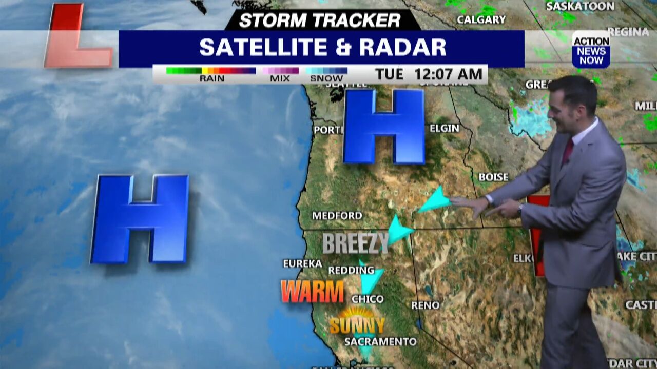 Storm Tracker Forecast: Bright, Breezy & Warmer Tuesday | Forecast ...