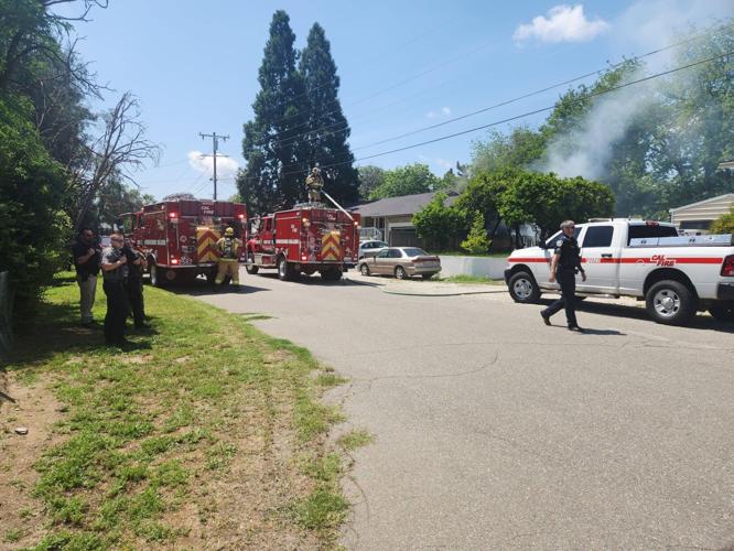 CAL FIRE, Red Bluff Fire Department contain structure fire on Sunrise ...