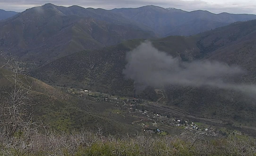 Photos from the scene of French Gulch Fire on Feb. 13