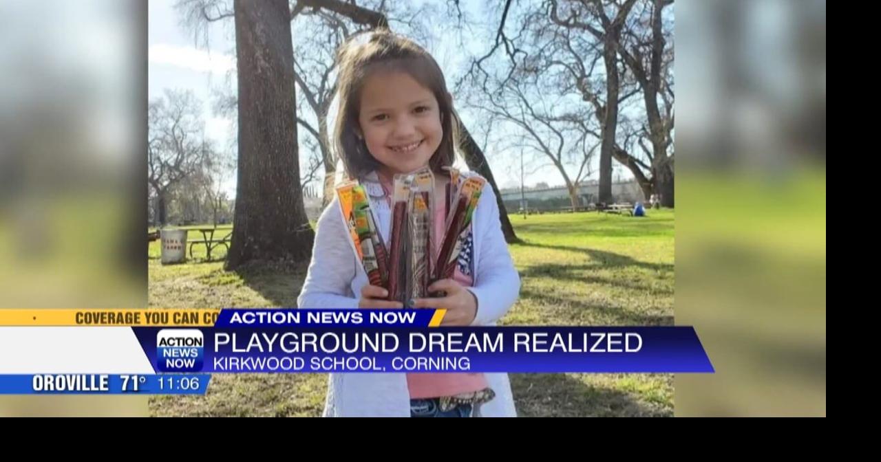 Kirkwood student's 7-year effort brings new playground to life