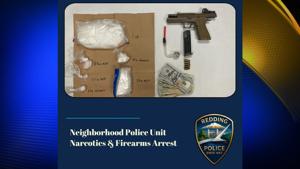 Man Arrested in Redding on Ghost Gun and Narcotics Charges