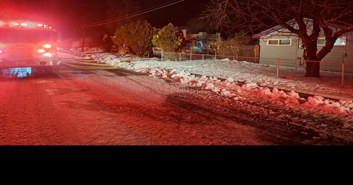 Firefighters respond to structure fire in Susanville Local