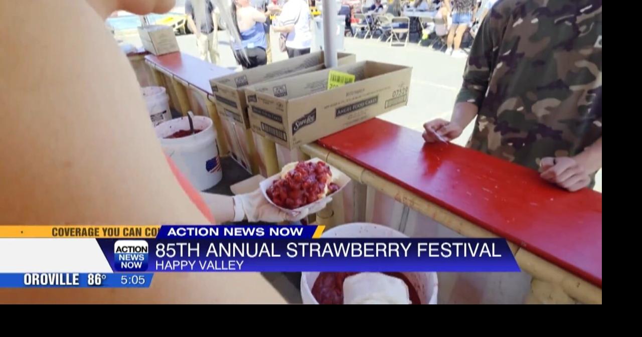 Thousands pack Happy Valley for 85th annual Strawberry Festival