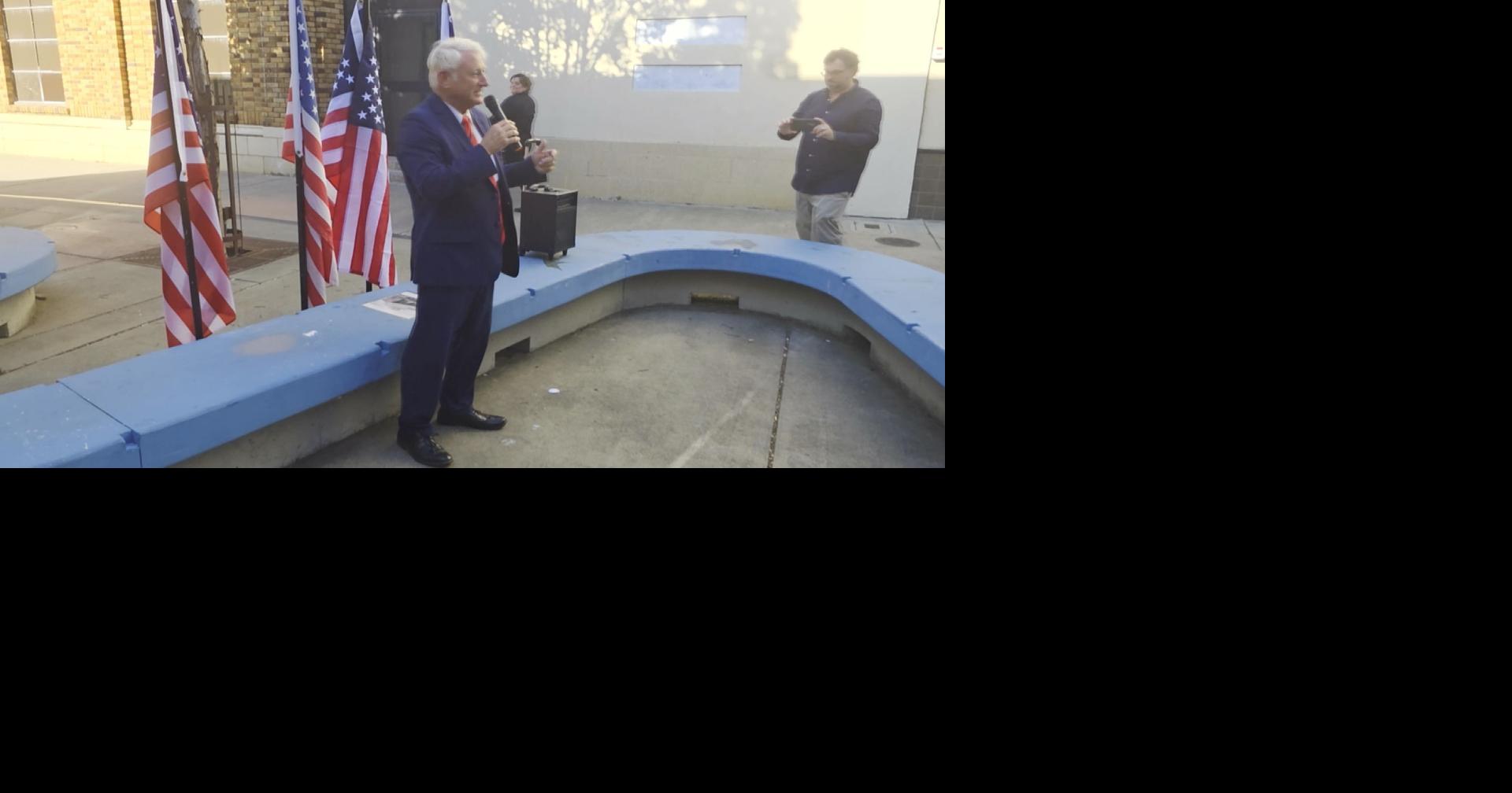 Clint Curtis holds press conference to deny misconduct report