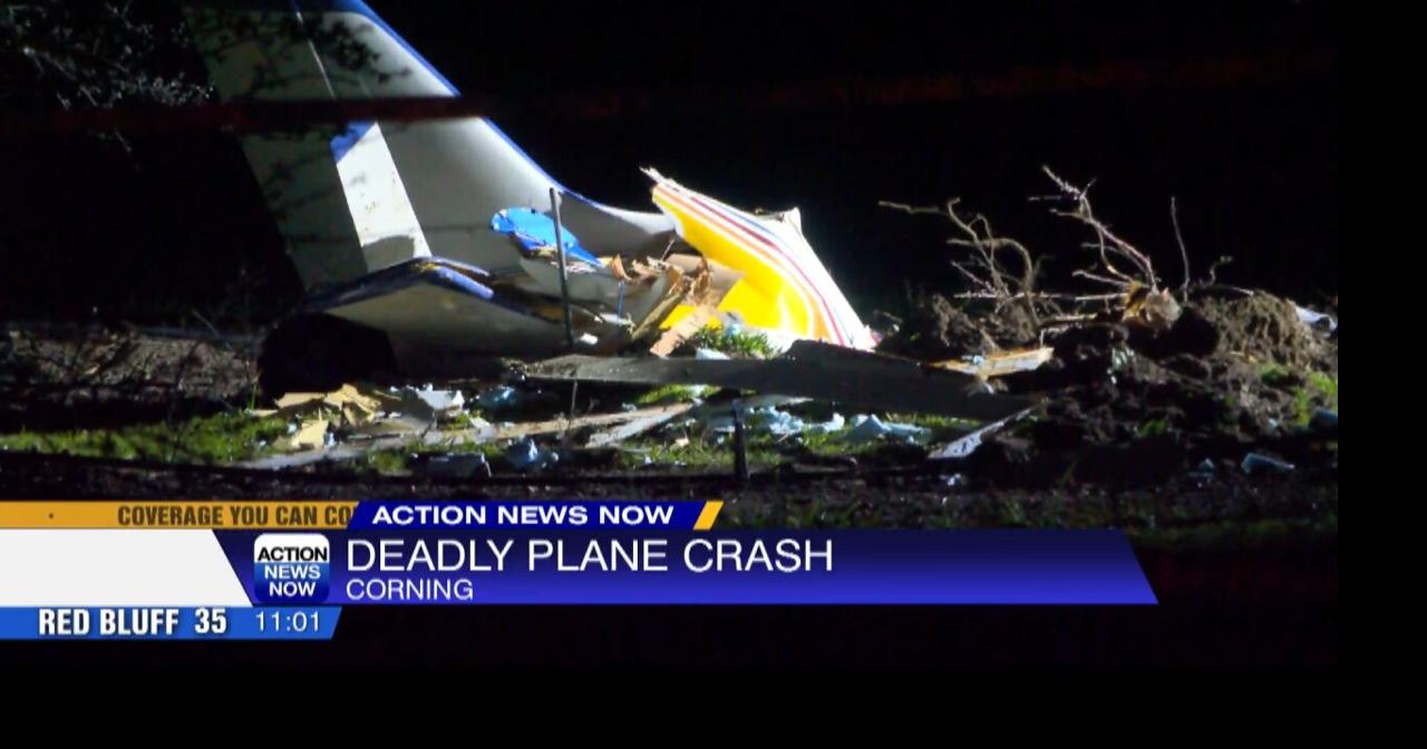 Plane crash in Corning kills one Video
