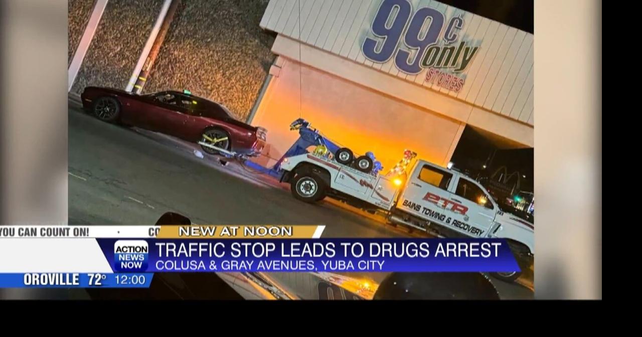 Yuba City traffic stop leads to major drug bust and arrest | Video ...
