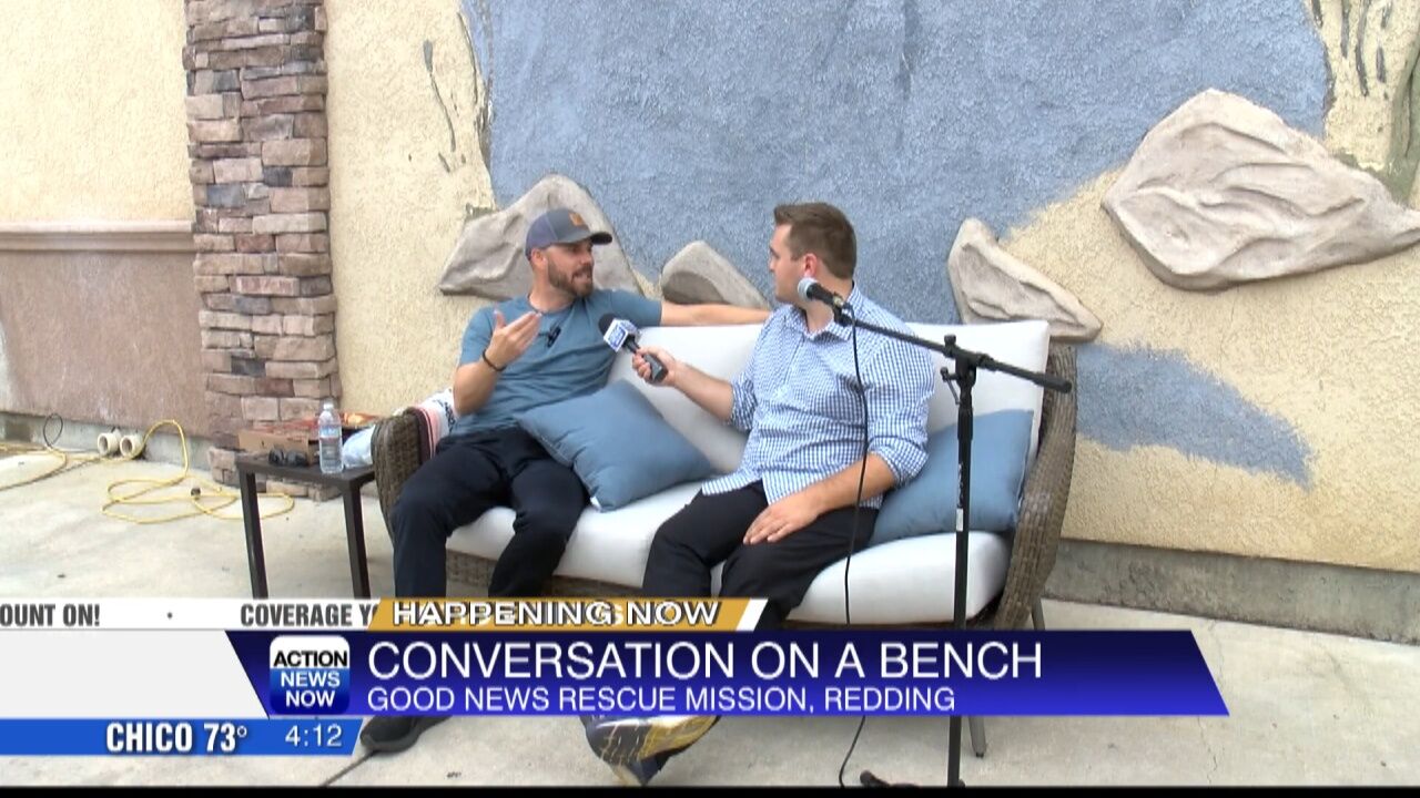 Good News Rescue Mission CEO to sit outside on bench for 24 hours straight,  talk to anyone that joins him
