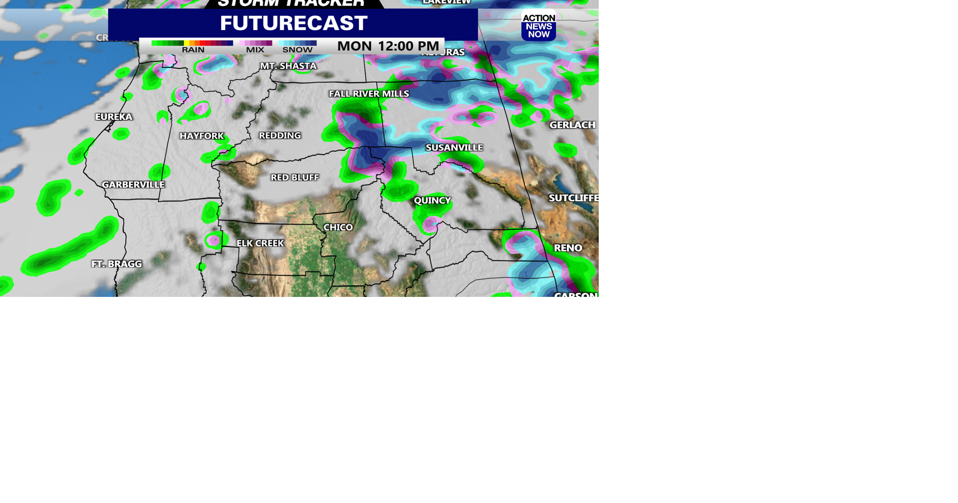 Storm Tracker Forecast: Winter returns to Northern California ...