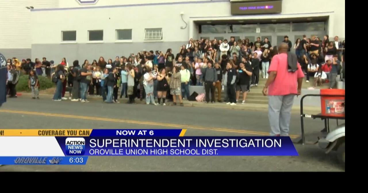 Students protest Superintendent's suspension Video
