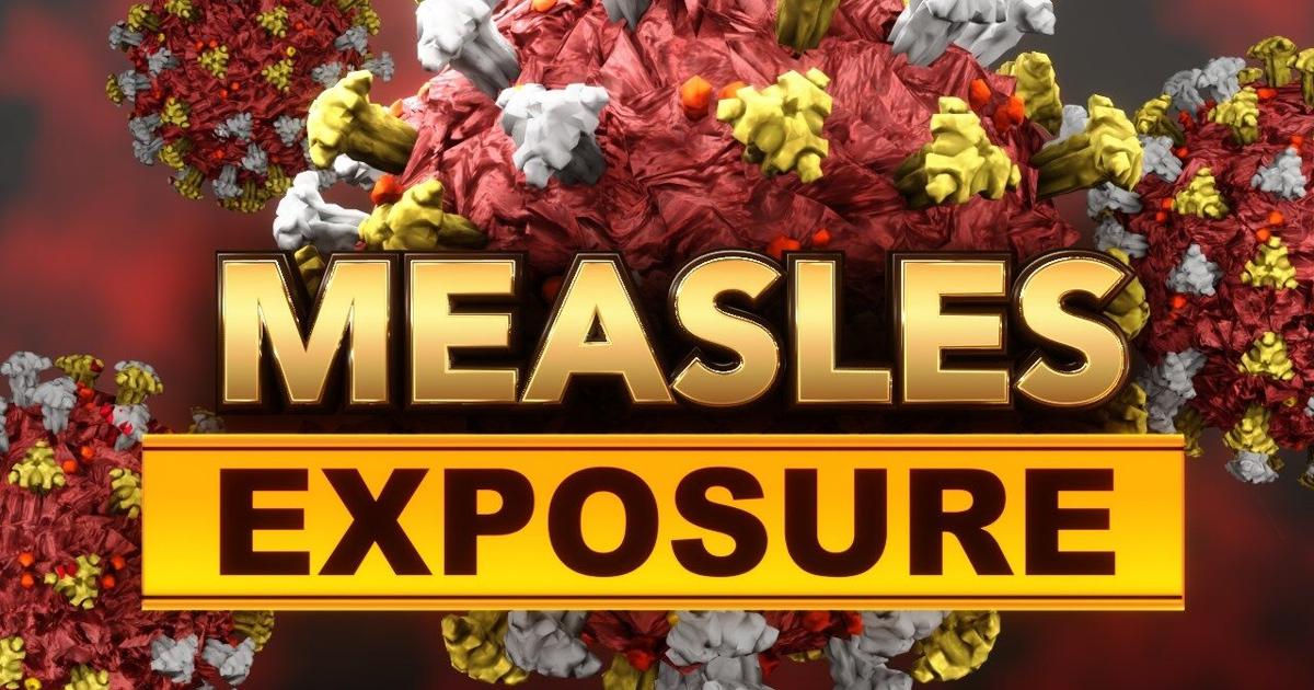 Photo: actionnewsnow.com MGN Visual Measles Exposure Graphic