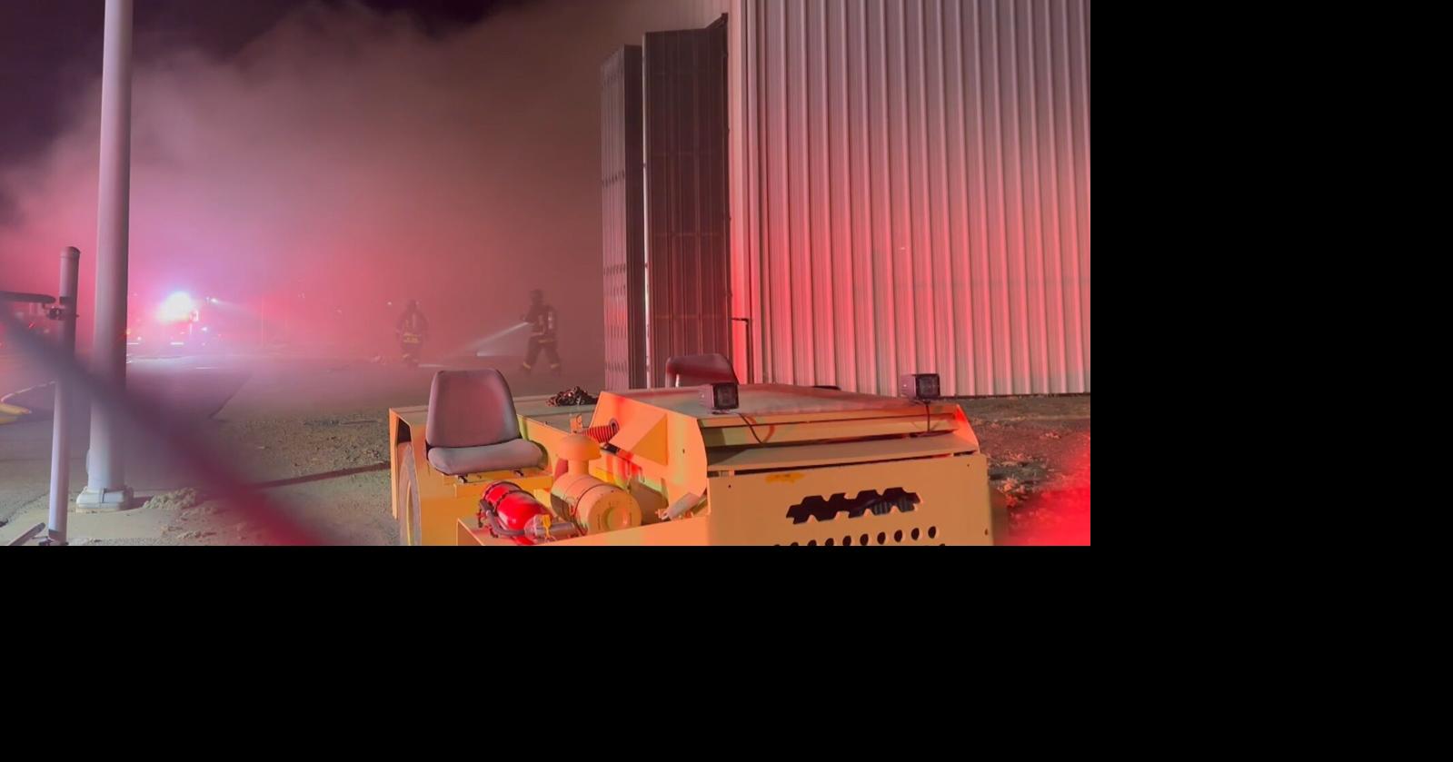 Firefighters contain structure fire in Aero Union hangar at Chico ...