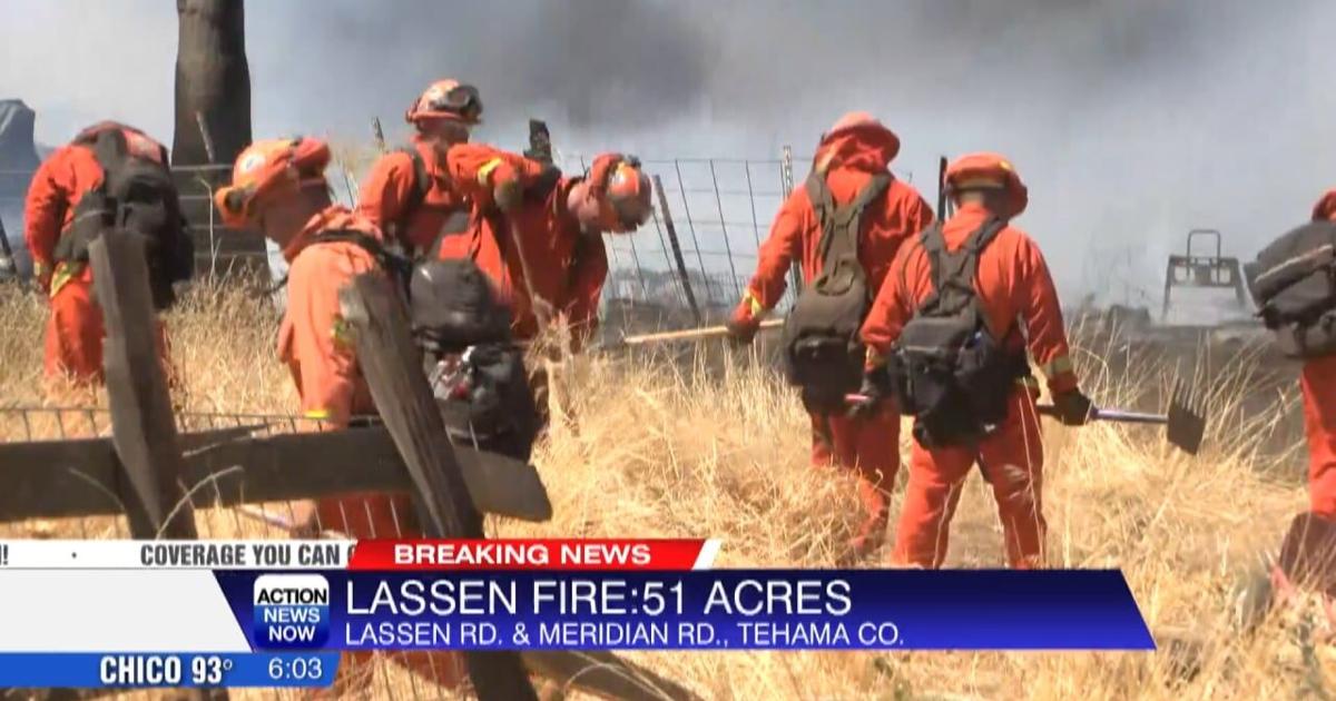 Alan Speed Fire Lassen Fire: 51 acres, 60% contained | Video | actionnewsnow.com