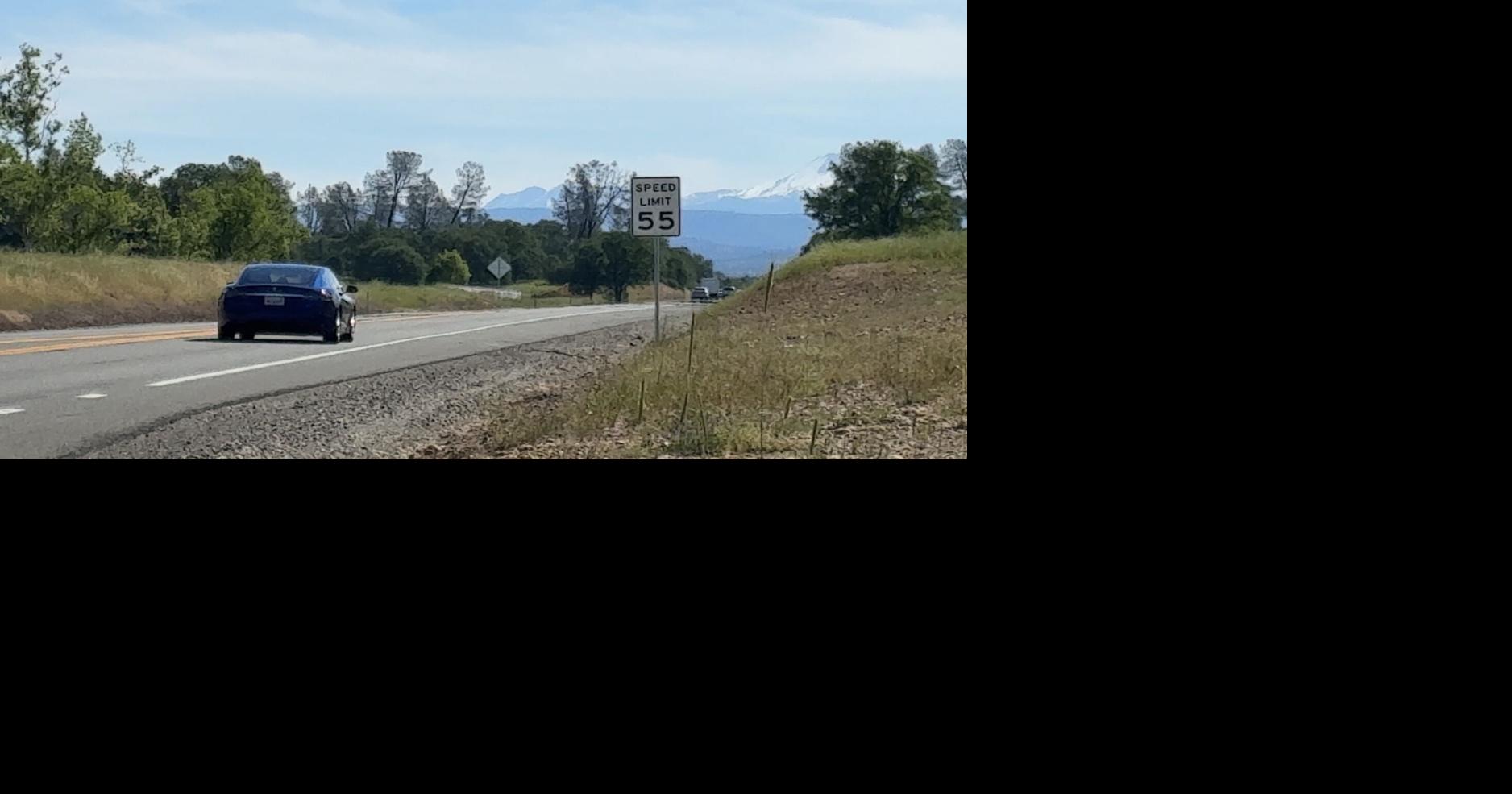 Caltrans cuts Highway 44 speed limit to 55 mph to improve safety | News ...