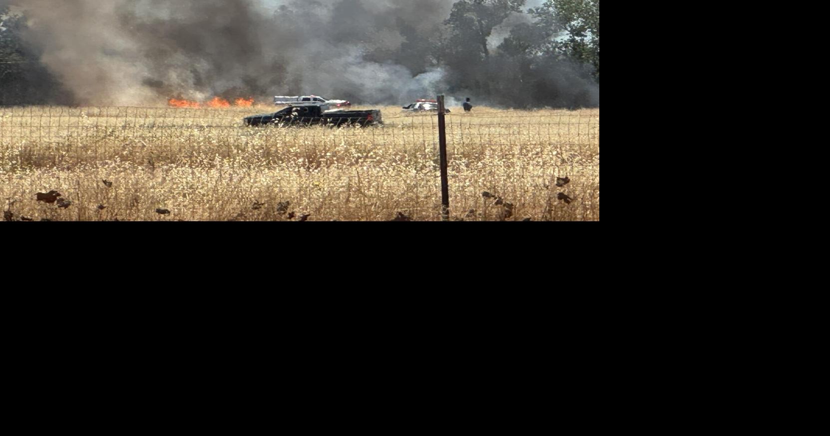 Fire crews put out a vegetation fire in Red Bluff on Thursday | News ...