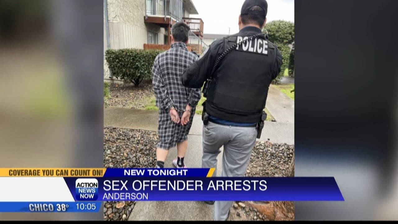 Two sex offenders arrested in Anderson today for violating their probation