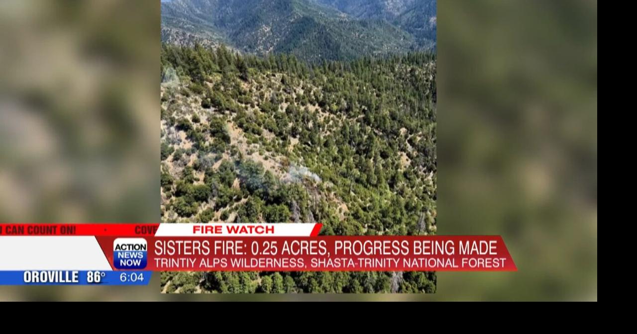 Firefighters working to contain wildfire started by lightning strike ...