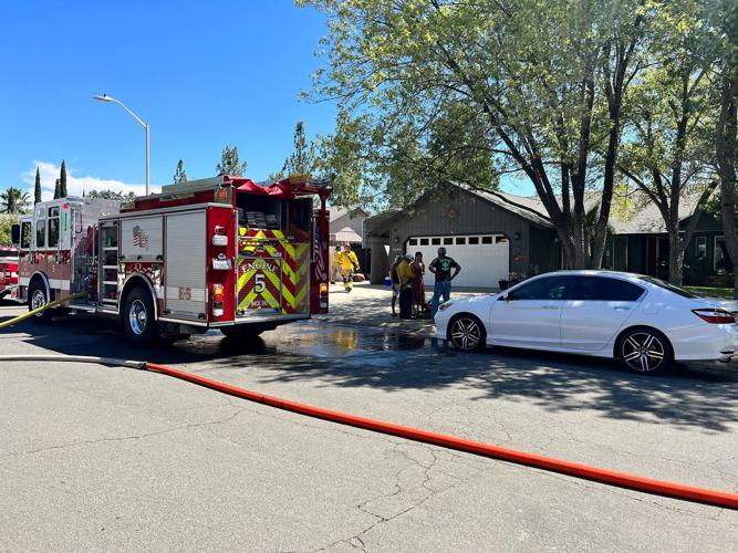 Redding firefighters contain vegetation fire off Trumpet Drive News