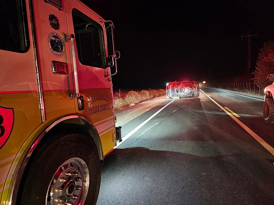 Willows Firefighters Respond To Crash On Highway 162 | News ...