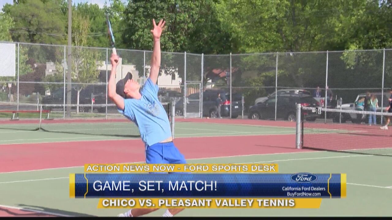 Pleasant Valley boys tennis knocks off undefeated Chico, remains perfect in league play News actionnewsnow