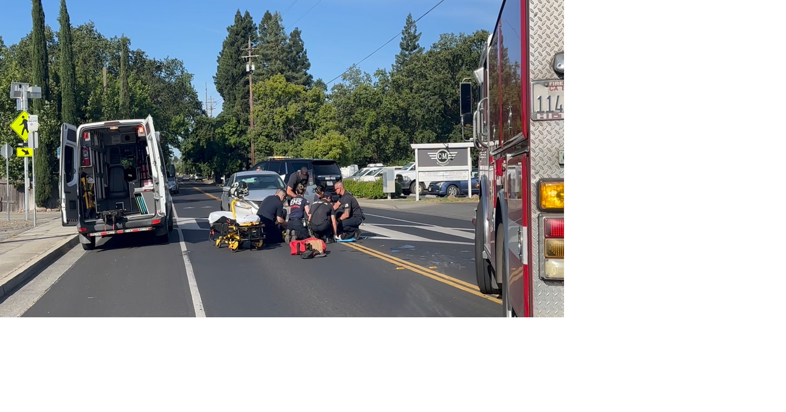 Woman rushed to hospital after being struck by car in Chico | News ...