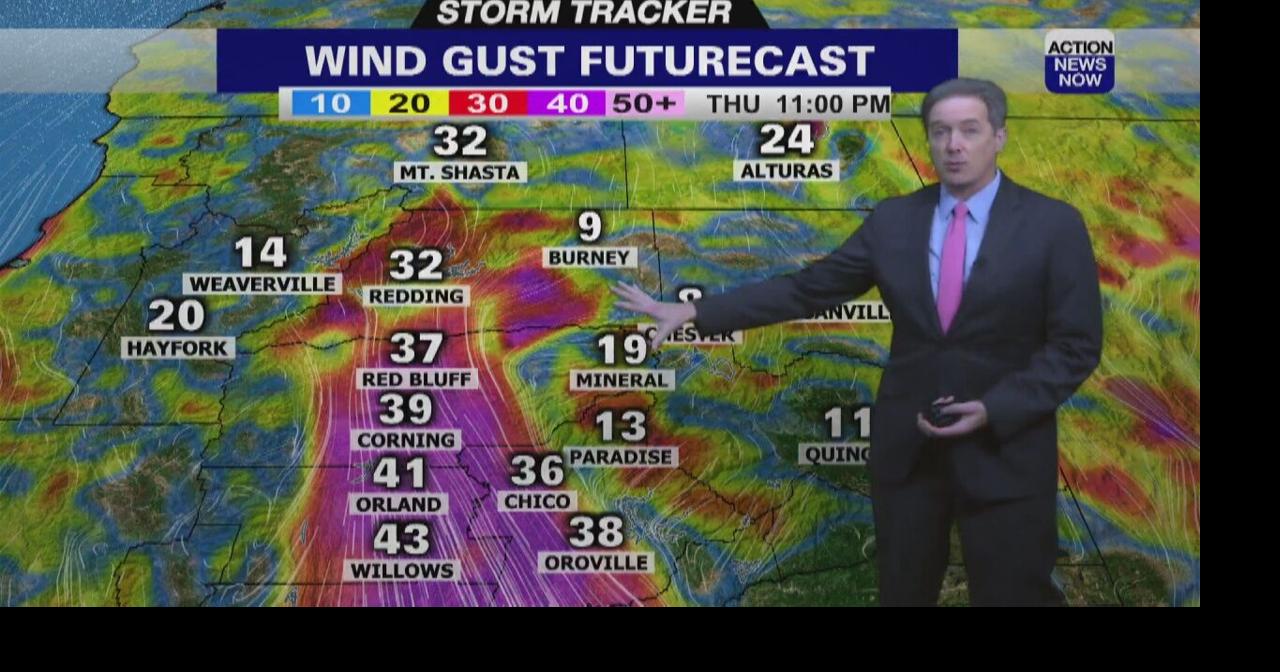 Storm Tracker Forecast - Continued Windy, Warm And Dry With High Fire ...