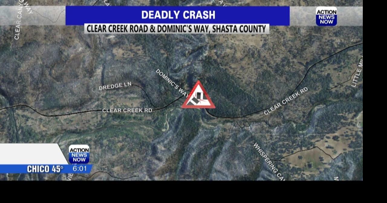 Clear Creek Road reopens after fatal crash near Anderson | Video ...