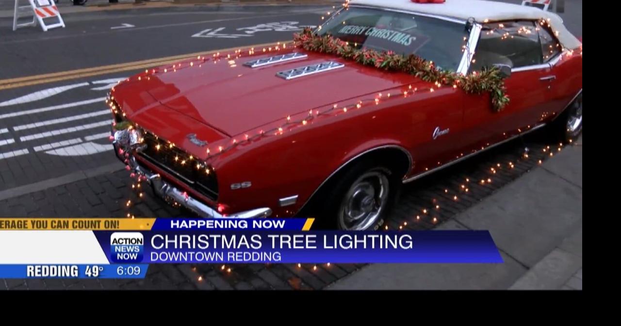 Redding celebrates it's 104th annual Christmas tree lighting in