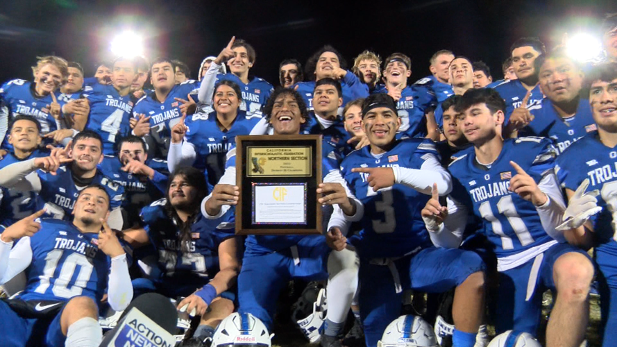 Orland Football wins section championship