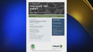 Chico Announces Free Tire Disposal Event