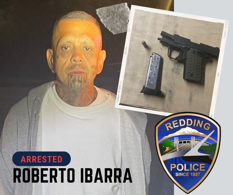 Redding Police Arrest Felon After Finding Handgun In His Car | News ...