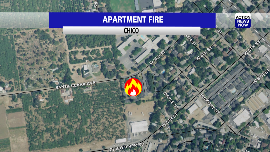 Firefighters battle early-morning duplex fire in west Chico | News ...