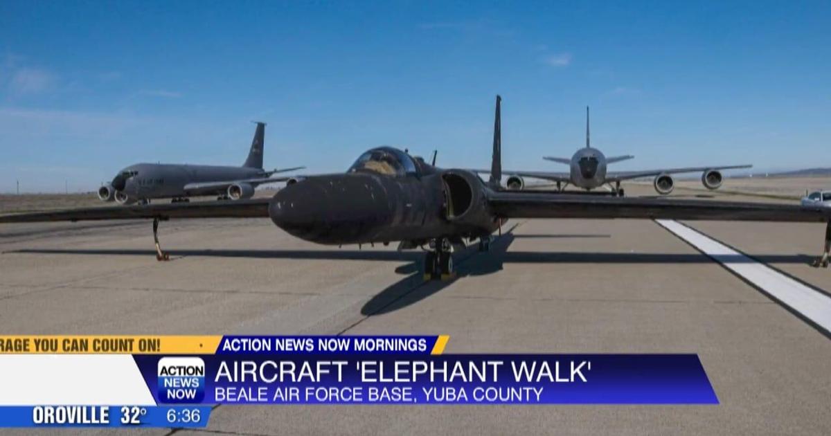 Beale Fd A show of force is on display at the Beale Air Force Base in Yuba ...
