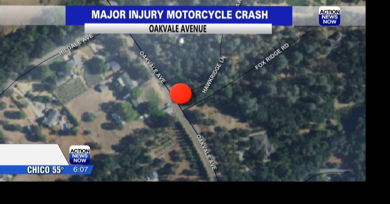 Motorcycle crash in Oroville sends motorcyclist to hospital with major ...