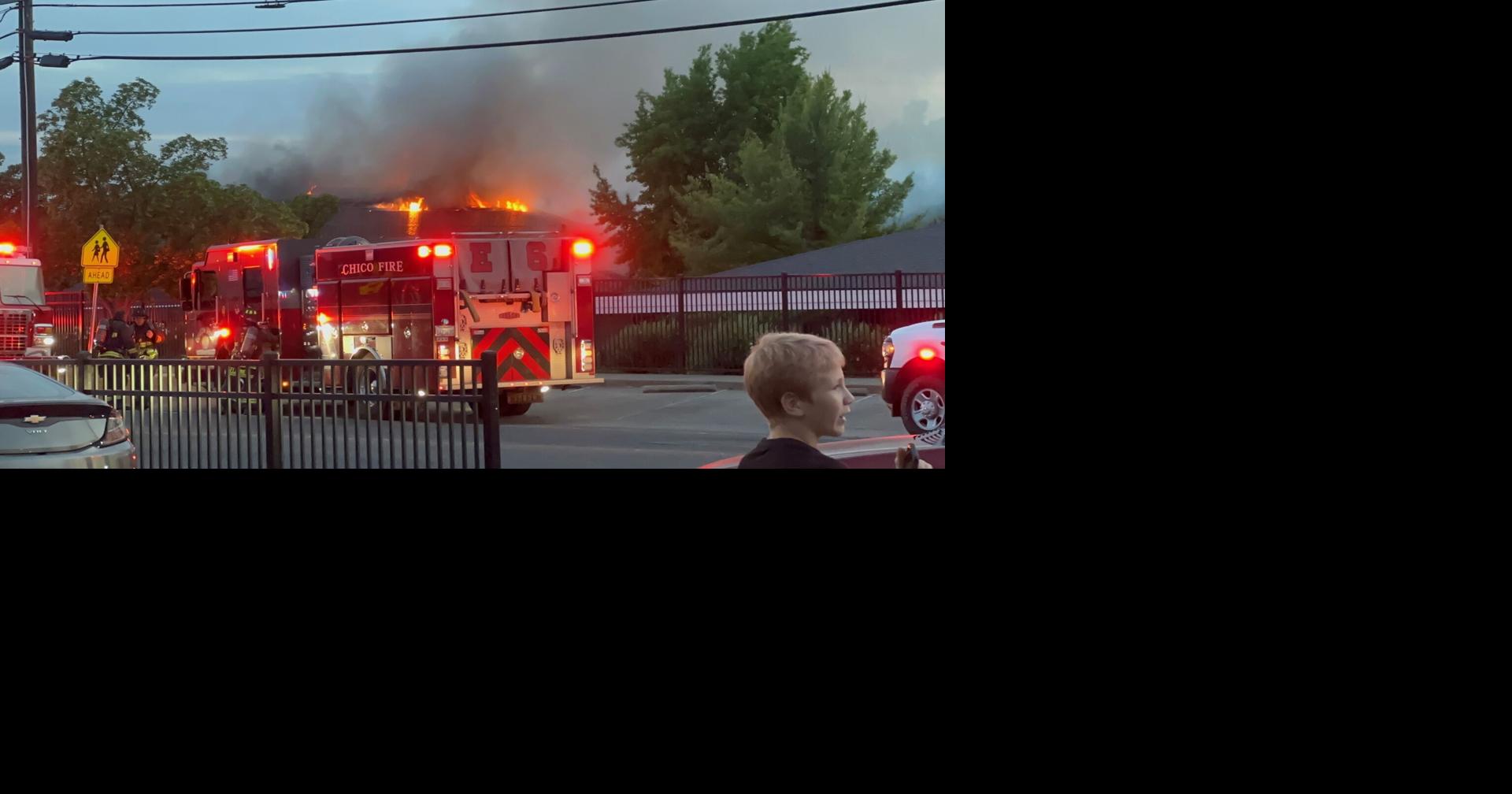 Firefighters contain structure fire at Pleasant Valley High School