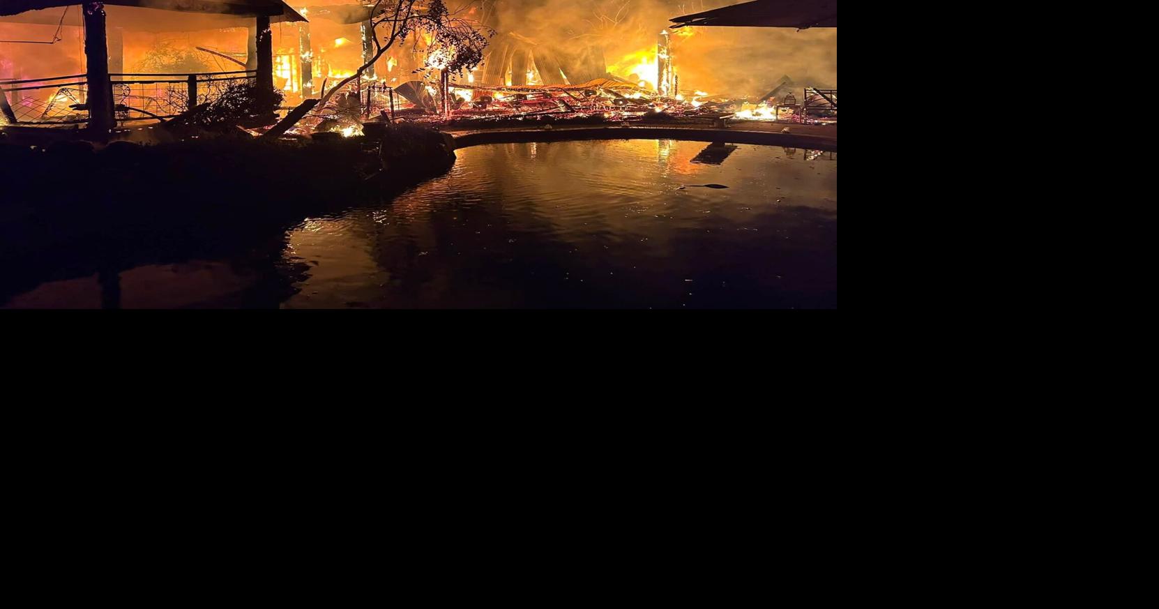Red Bluff wedding venue destroyed in overnight structure fire