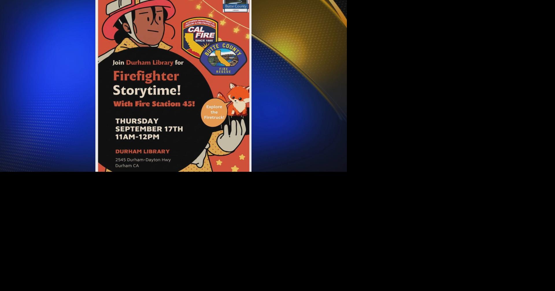 Durham Library hosts firefighter storytime for kids